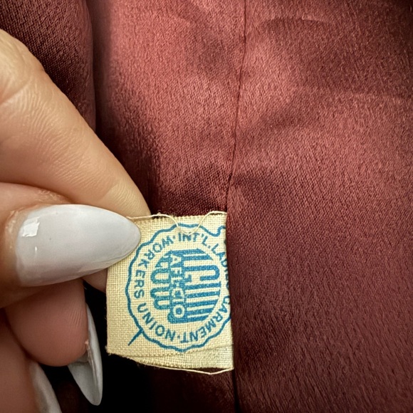 Vintage Brown Wool Coat with Fur Collar - Picture 3 of 7